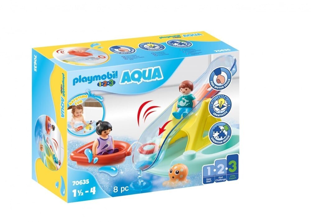 70635 PLAYMOBIL® 1.2.3 - Vandens čiuožyklos sala kaina ir informacija | Konstruktoriai ir kaladėlės | pigu.lt