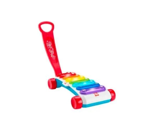 Žaislinis traukiamas ksilofonas Fisher Price kaina ir informacija | Žaislai kūdikiams | pigu.lt