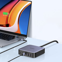 Ugreen 200Вт PPS 4 x USB Type C / 2 x USB-A gray (CD271) цена и информация | Адаптеры, USB-разветвители | pigu.lt