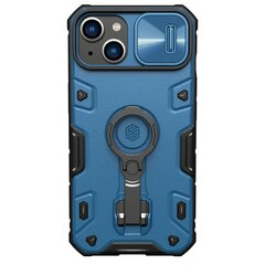 Nillkin CamShield Armor Pro iPhone 14 Plus Blue kaina ir informacija | Telefono dėklai | pigu.lt
