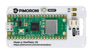 Enviro Indoor su Raspberry Pico W plokšte Pimoroni PIM630 kaina ir informacija | Atviro kodo elektronika | pigu.lt