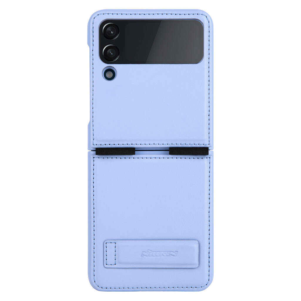 Nillkin Qin Vegan Leather Samsung Galaxy Z Flip 4 purple цена и информация | Telefono dėklai | pigu.lt