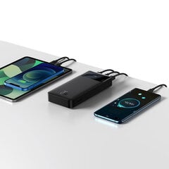 Baseus Bipow 20000mAh 20Вт черный (зарубежное издание) + USB-A - Micro USB 0,25 м черный цвет (PPBD050501) цена и информация | Зарядные устройства Power bank | pigu.lt