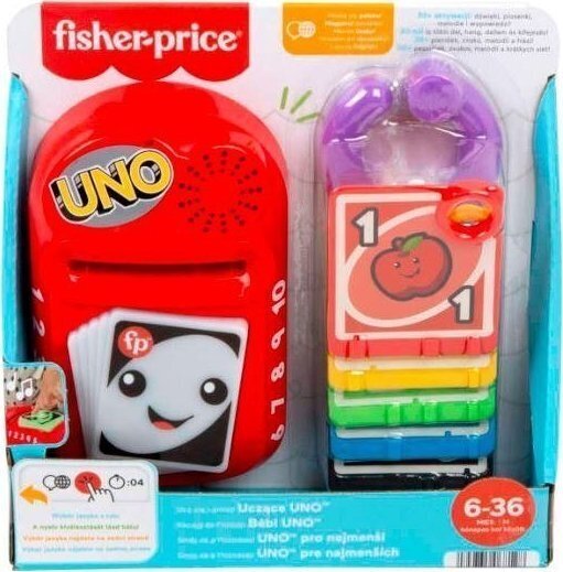 Elektroninis žaidimas Fisher Price Uno цена и информация | Žaislai kūdikiams | pigu.lt