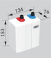 Elektrinis srautinis vandens šildytuvas Wijas Perfect slėginis, 3,5 kW kaina ir informacija | Vandens šildytuvai | pigu.lt