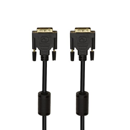 Kabelis 2m DVI-D - DVI-D cable, male type, digital dual link, Be pakuotės (24+1) kaina ir informacija | Kabeliai ir laidai | pigu.lt