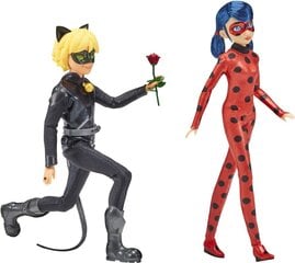 Lėlių rinkinys Miraculous Ladybug Cat Noir kaina ir informacija | Žaislai mergaitėms | pigu.lt