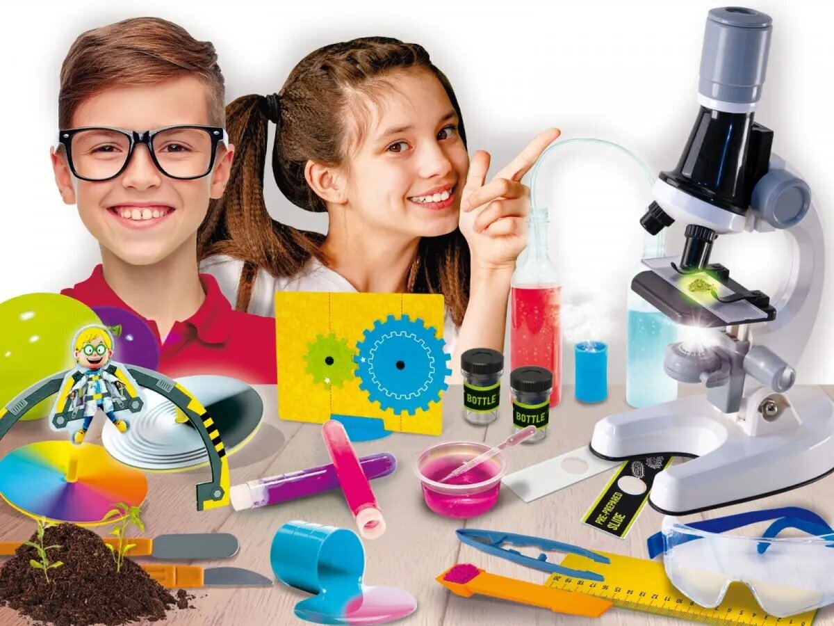 Edukacinis rinkinys Lisciani Genius Science Kit Laboratorija цена и информация | Lavinamieji žaislai | pigu.lt