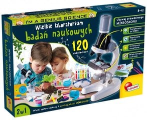 Edukacinis rinkinys Lisciani Genius Science Kit Laboratorija kaina ir informacija | Lavinamieji žaislai | pigu.lt