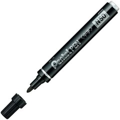 Постоянный маркер Pentel N50-BE Чёрный 12 штук цена и информация | Канцелярские товары | pigu.lt