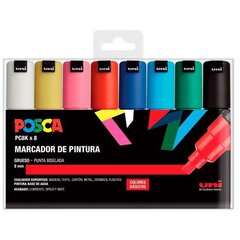 Žymeklių rinkinys Posca PC-8K, 8 sp. kaina ir informacija | Kanceliarinės prekės | pigu.lt