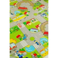 Minkštas dėlionės kilimėlis - miesto gatvės 120 x 120 cm kaina ir informacija | Žaislai kūdikiams | pigu.lt