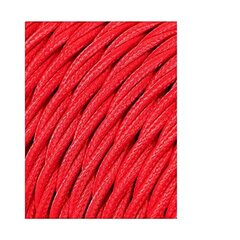 Кабель EDM C62 2 x 0,75 mm Красный 5 m цена и информация | Кабели и провода | pigu.lt
