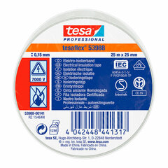 Izoliacinė juosta TESA Balta PVC (25 mm x 25 m) kaina ir informacija | Mechaniniai įrankiai | pigu.lt