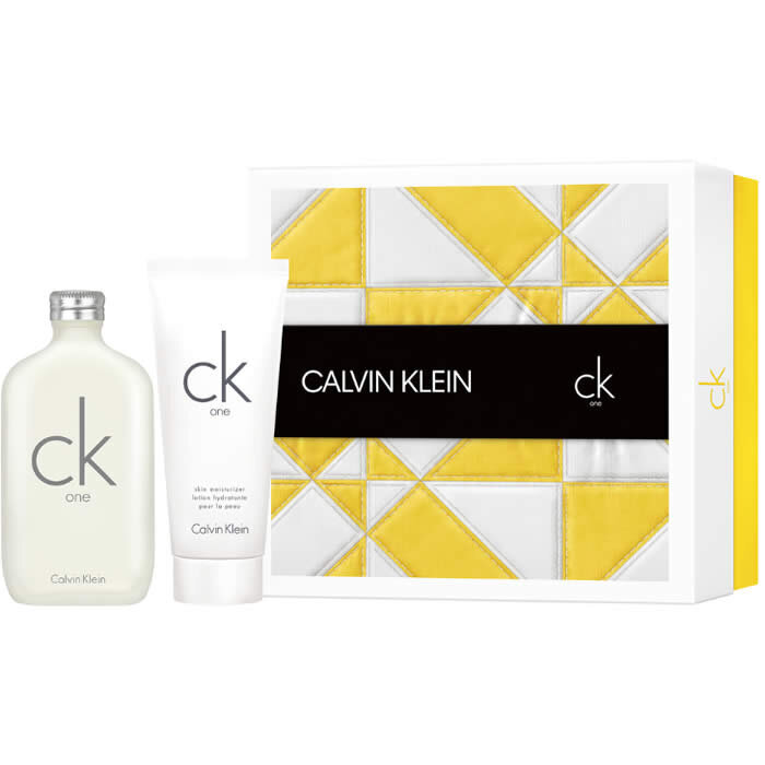 Rinkinys Calvin Klein CK One: EDT moterims/vyrams, 200 ml + kūno losjonas, 200 ml kaina ir informacija | Kvepalai moterims | pigu.lt