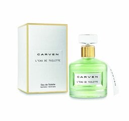 Tualetinis vanduo Carven L'Eau EDT moterims 100 ml цена и информация | Женские духи | pigu.lt