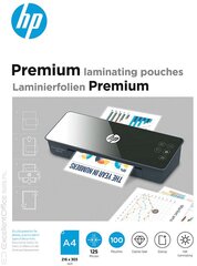 Laminavimo plėvelė HP Premium A4 125g/m 100 lapų цена и информация | Канцелярские товары | pigu.lt