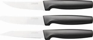 Набор ножей Fiskars Functional Form, 3 шт. цена и информация | Ножи и аксессуары для них | pigu.lt