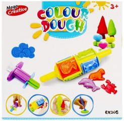 Plastilino rinkinys Mega Creative Color Dough Gyvūnai ir figūros kaina ir informacija | Lavinamieji žaislai | pigu.lt