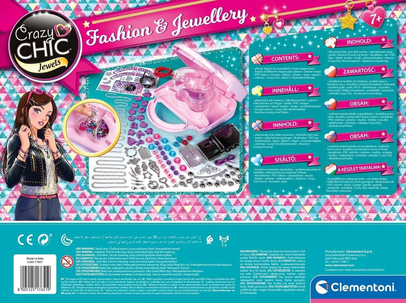 Papuošalų gaminimo rinkinys Crazy Chic kaina ir informacija | Lavinamieji žaislai | pigu.lt