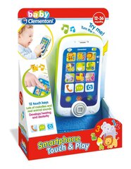 Сенсорный детский смартфон Clementoni Touch & Play цена и информация | Развивающие игрушки | pigu.lt