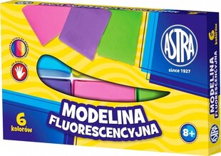 Modelinas vaikams fluorescencinis 6 spalvų kaina ir informacija | Piešimo, tapybos, lipdymo reikmenys | pigu.lt