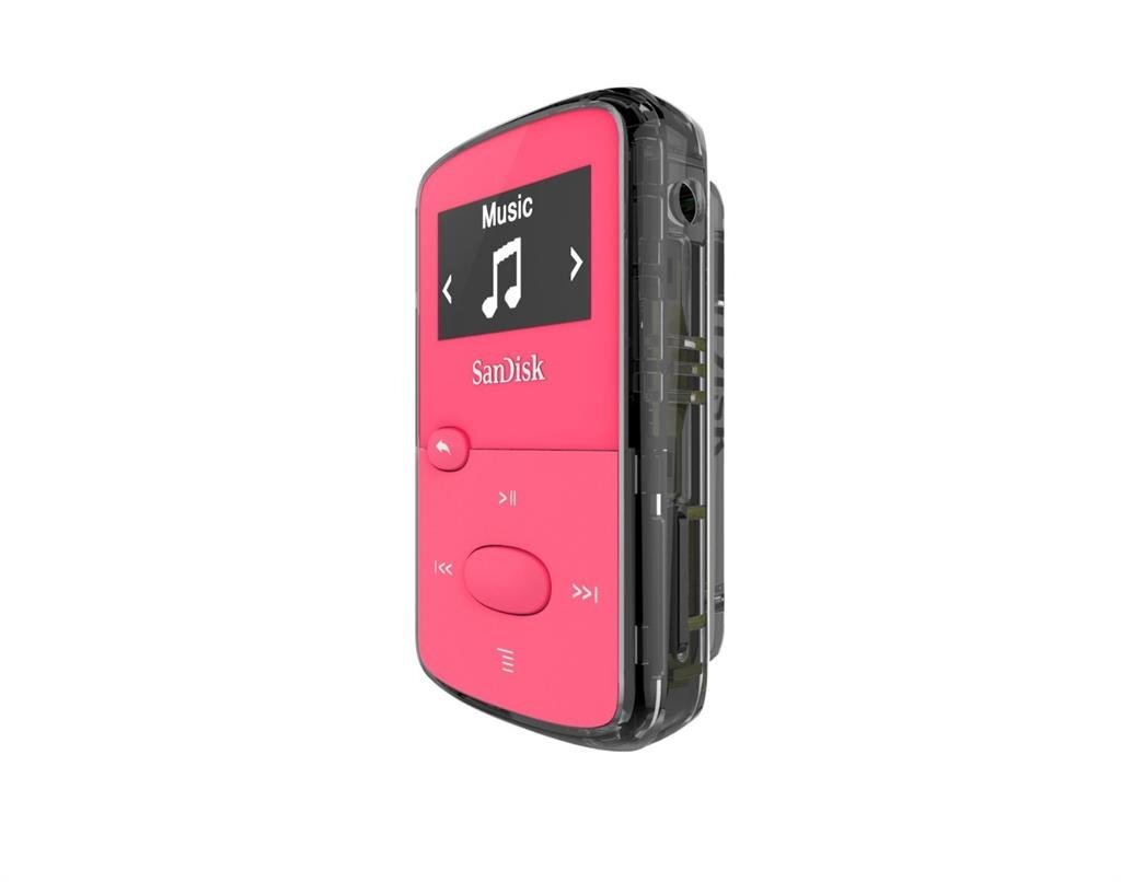 MP3 SanDisk Clip Jam 8GB, Rožinė цена и информация | MP3 grotuvai | pigu.lt