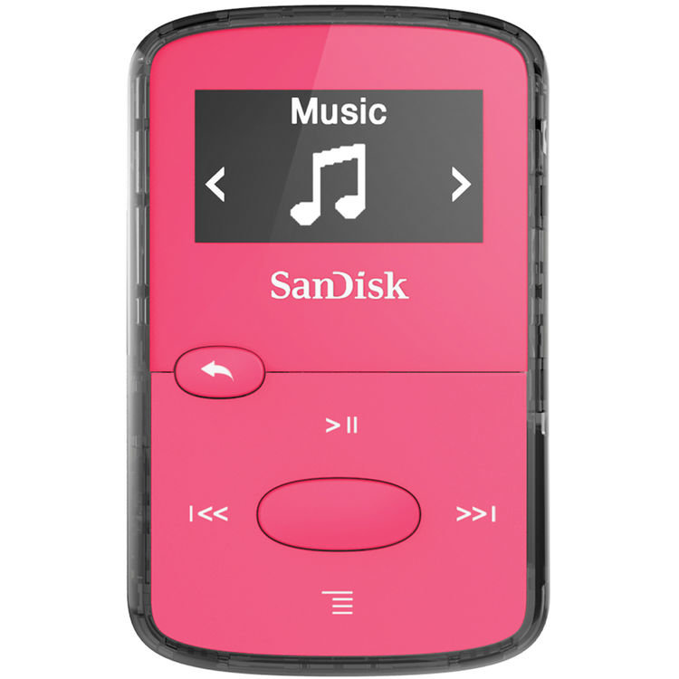 MP3 SanDisk Clip Jam 8GB, Rožinė