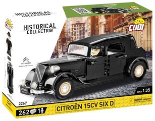 Surenkamas modelis Citroen 15CV SIX D Cobi, 2267, 262 d. kaina ir informacija | Konstruktoriai ir kaladėlės | pigu.lt