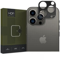 HOFI ALUCAM PRO+ FOTOAPARATO DANGTELIS IPHONE 14 PRO | 14 PRO MAX JUODAS kaina ir informacija | Apsauginės plėvelės telefonams | pigu.lt