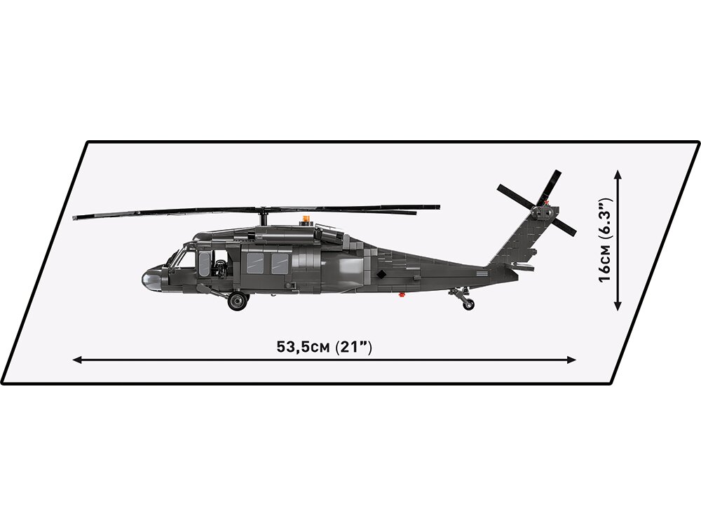 Konstruktorius Cobi Sikorsky UH-60 Black Hawk, 1/32, 5817 kaina ir informacija | Konstruktoriai ir kaladėlės | pigu.lt