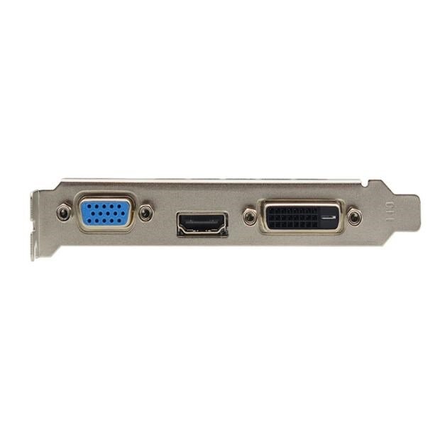 AFOX GeForce GT710 1GB DDR3 64Bit DVI HDMI VGA LP Radiator (AF710-1024D3L5-V3) цена и информация | Vaizdo plokštės (GPU) | pigu.lt