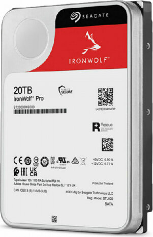 Seagate Hard Drive Seagate ST20000NE000 3,5" 20 TB HDD kaina ir informacija | Išoriniai kietieji diskai (SSD, HDD) | pigu.lt