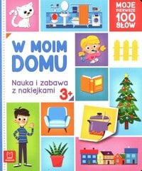 Mano namuose. Mokymasis ir linksmybės su lipdukais, PL цена и информация | Книги для детей | pigu.lt