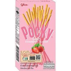 Соломинки со вкусом клубники POCKY STRAWBERRY, 47г цена и информация | Закуски, чипсы | pigu.lt