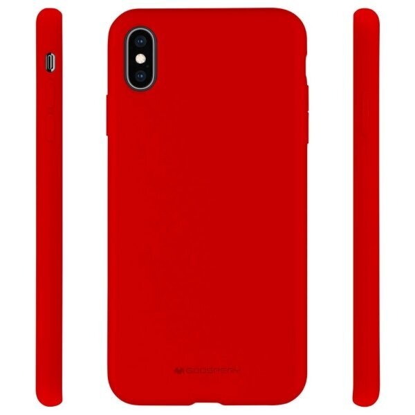 Mercury Silicone Case, raudonas цена и информация | Telefono dėklai | pigu.lt