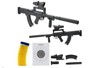 Žaislinis šautuvas su lazerio taikikliu + 800 kulkų цена и информация | Игрушки для мальчиков | pigu.lt
