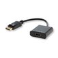 Savio cl-55, DisplayPort - HDMI, 20 cm цена и информация | Kabeliai ir laidai | pigu.lt