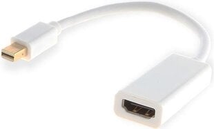 Elmak Savio CL-57, DisplayPort mini - HDMI, 23.5 cm kaina ir informacija | Kabeliai ir laidai | pigu.lt