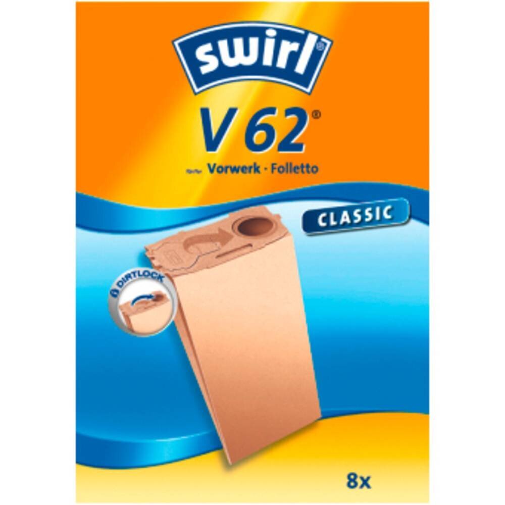 Swirl V62, 1 vnt. kaina ir informacija | Dulkių siurblių priedai | pigu.lt