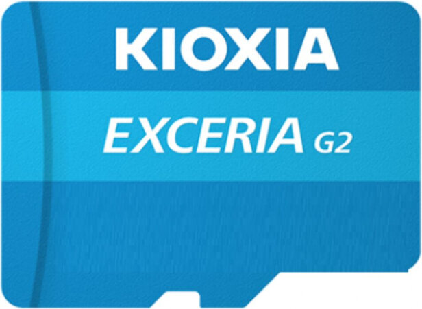 Kioxia Micro SD Exceria G2 kaina ir informacija | Atminties kortelės telefonams | pigu.lt