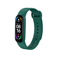 Smart Band M7S Magnetic Green kaina ir informacija | Išmaniosios apyrankės (fitness tracker) | pigu.lt