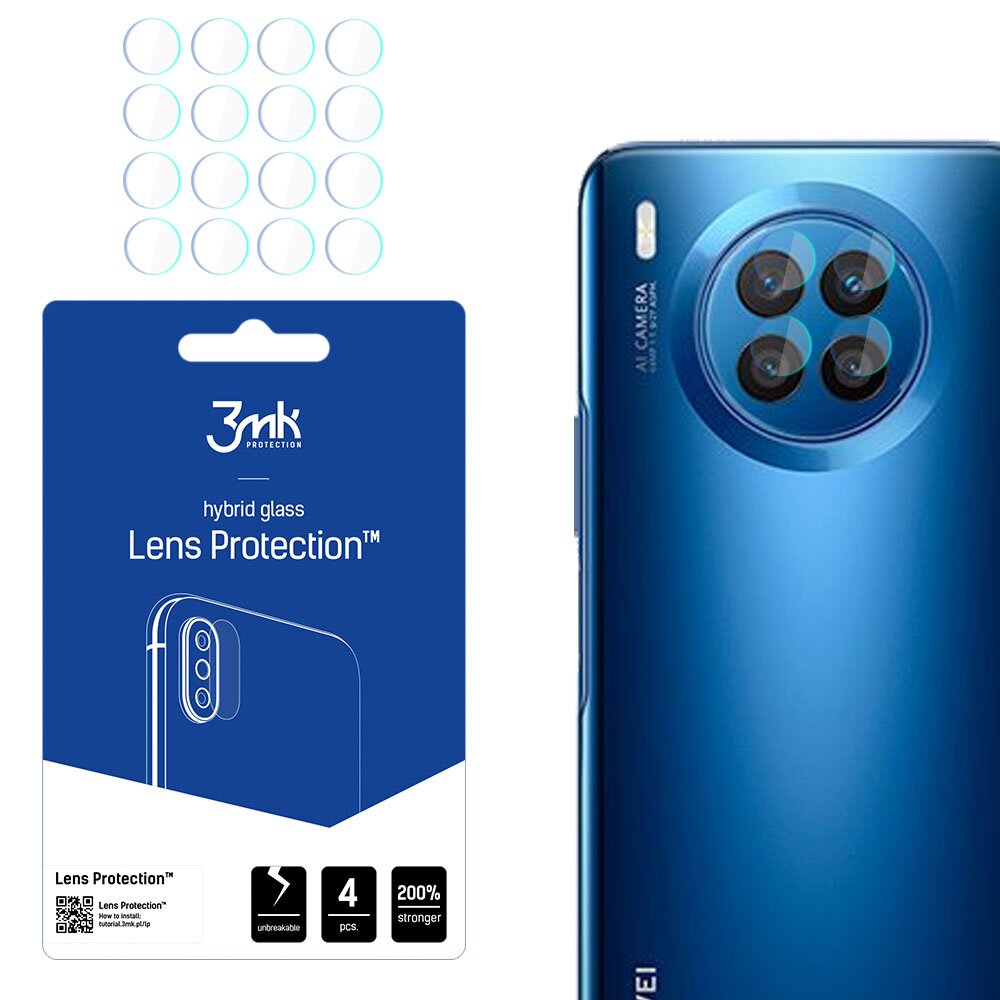 3mk Lens Protection™ screen kaina ir informacija | Apsauginės plėvelės telefonams | pigu.lt