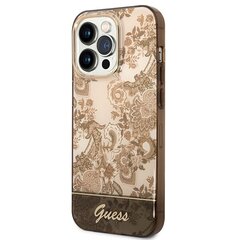 Guess GUHCP14XHGPLHC iPhone 14 Pro Max 6,7" ochre hardcase Porcelain Collection цена и информация | Чехлы для телефонов | pigu.lt