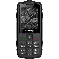 myPhone Hammer Rock Dual SIM Black цена и информация | Мобильные телефоны | pigu.lt