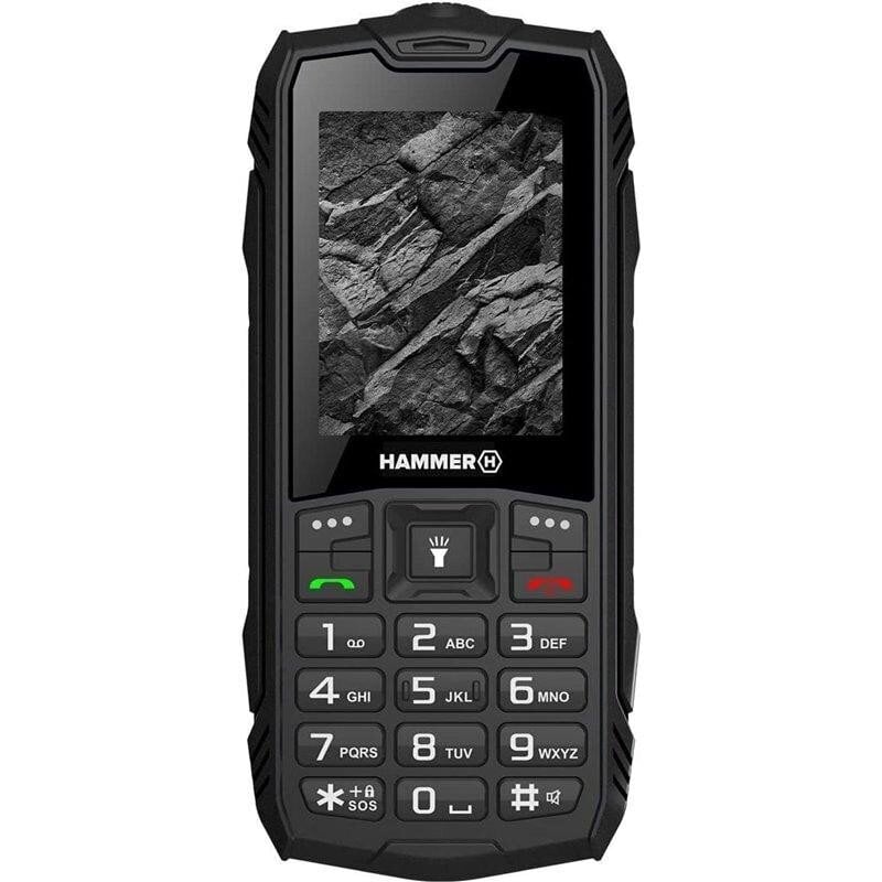 myPhone Hammer Rock Dual SIM Black kaina ir informacija | Mobilieji telefonai | pigu.lt