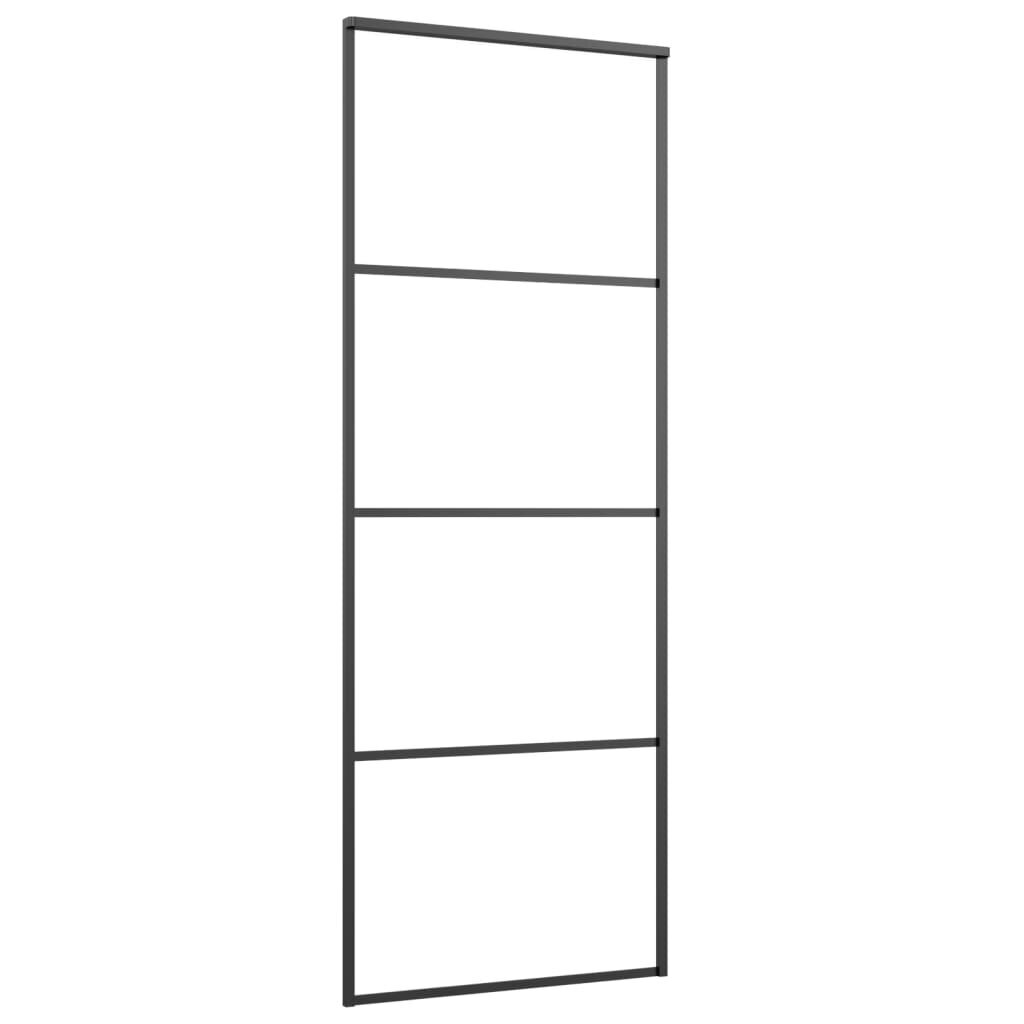 Stumdomos durys su įrangos rinkiniu vidaXL, 76x205 cm kaina ir informacija | Vidaus durys | pigu.lt