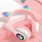 Headphones For Children With Cat Ears цена и информация | Ausinės | pigu.lt