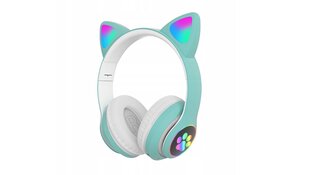 Headphones For Children With Cat Ears цена и информация | Наушники | pigu.lt