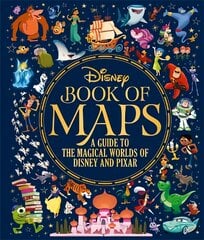 Disney Book of Maps: A Guide to the Magical Worlds of Disney and Pixar цена и информация | Книги для подростков  | pigu.lt